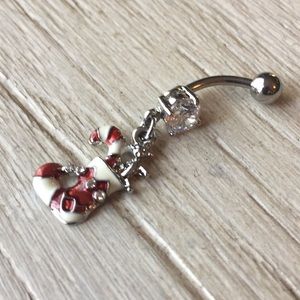 Xmas belly ring